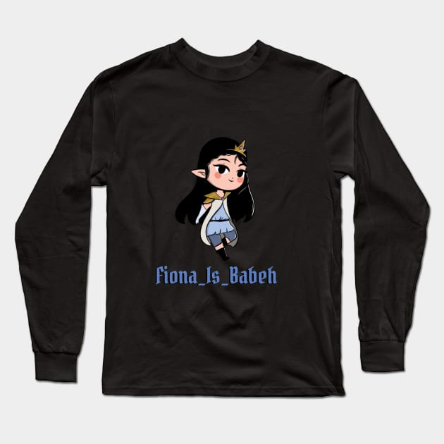 Princess Fiona Long Sleeve T-Shirt by Fiona's Kingdom